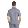 Bluza kucharska szara na napy elastyczna krótki rękaw roz.3XL